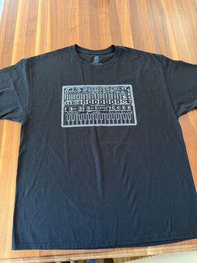 Hanes Black ComfortBlend Crewneck T‑Shirt
